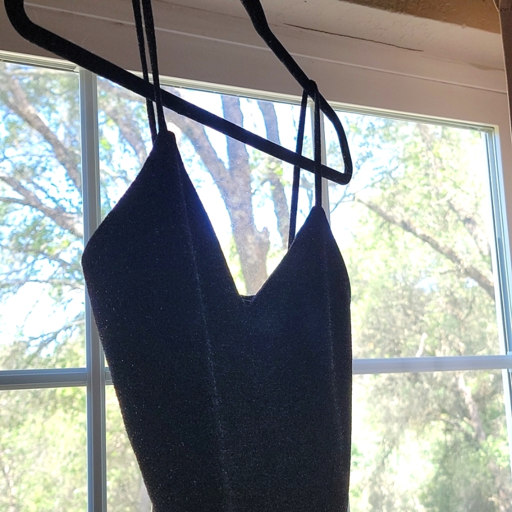 Sparkly thong bodysuit